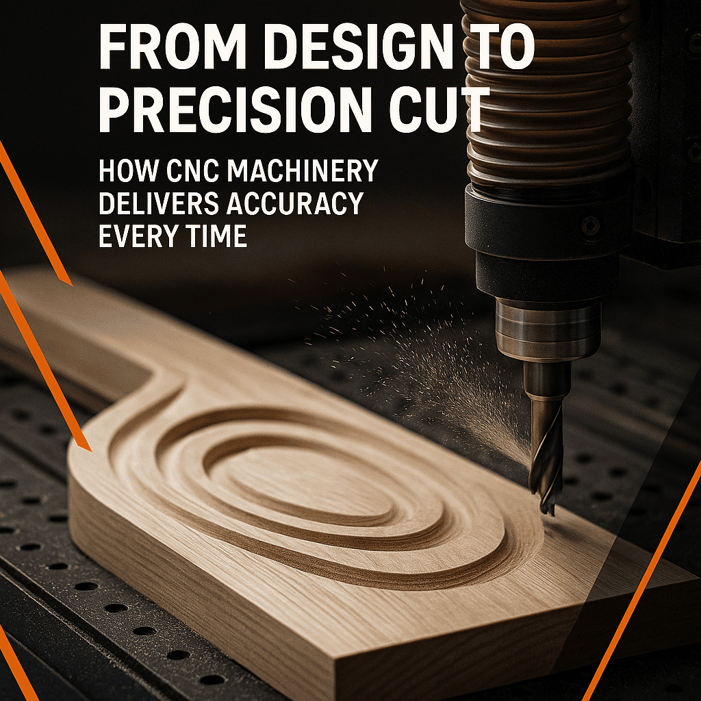 From Design to Precision Cut: How CNC Machinery Delivers Accuracy Every Time