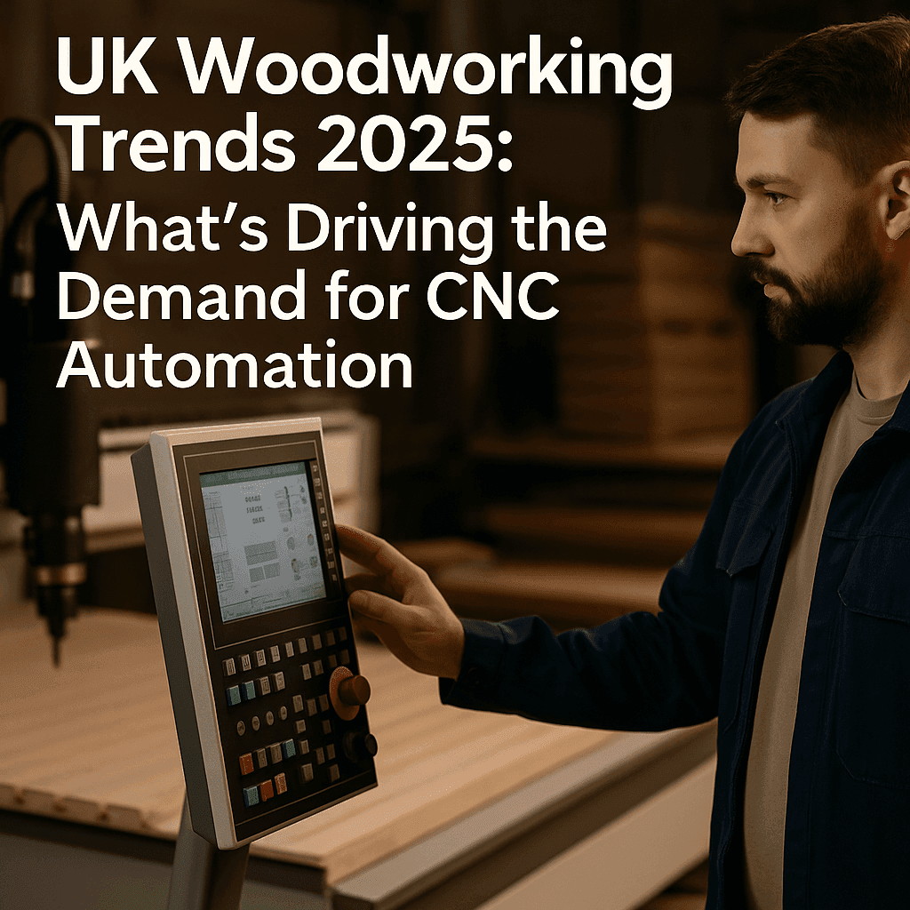 UK Woodworking Trends 2025: What’s Driving the Demand for CNC Automation